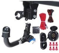 Gancio di traino Steinhof per Alfa Romeo MiTo 2008-2018+13 kit ele