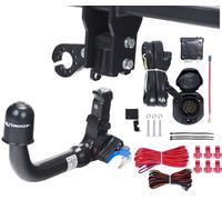 Gancio di traino Steinhof per Mitsubishi L200 2009-2015+7 kit ele