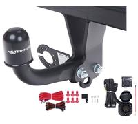 Gancio di traino Steinhof per Nissan NV 200 Van 11/2009-+13 kit ele