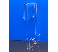 Gancio doccia appendi tergivetro per box doccia - Gancio doccia appendi accappatoio per cabina doccia - Gancio appendi asciugamano per parete doccia, Design DEDALO