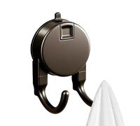 Gancio doccia con - Gancio per borsa estraibile e riutilizzabile - Gancio per accappatoio,Per cappotto cappello asciugamano accappatoio Luffa cucina bagno doccia porta specchio piastrelle