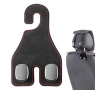 Gancio doppio per auto, multifunzione, 2 in 1, gancio multifunzione per auto, poggiatesta, sedile auto, doppio gancio, gancio creativo per borsa, borsa della spesa
