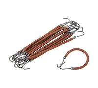 Gancio elastico per coda di cavallo, strumento per lo styling degli appuntamenti in ufficio (marrone)