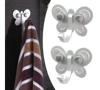 Gancio Farfalla Alluminio Comodo Gancio Design Leggero Uso Multiuso