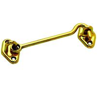 Gancio Fermapersiane Ottone Lucido Mm 60 10 Pezzi