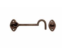 Gancio Fermapersiane Snodato con Incontro Ottone Bronzato 120 mm 5 pezzi