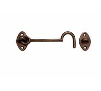 Gancio Fermapersiane Snodato con Incontro Ottone Bronzato 60 mm 5 pezzi