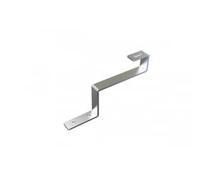 Gancio fisso INOX per copertura in coppi base stretta h100 2 fori | Saros