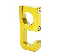 Gancio for caschi da moto in alluminio, gancio for carico, gancio for bagagli, gancio for caschi, artiglio, accessori Dropship(Gold)