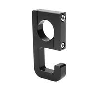 Gancio for caschi da moto in alluminio, gancio for carico, gancio for bagagli, gancio for caschi, artiglio, accessori Dropship(Black)