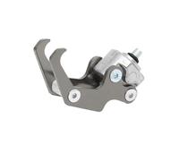 Gancio for motocicletta Eagle Claw Hanger Vite resistente da 6 mm in alluminio for moto, casco, borse, guanti, scooter, portabottiglie, 1 pz(GRAY)