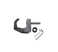 Gancio for motocicletta, gancio con artiglio d'aquila, vite, supporto for casco in lega di alluminio, gadget for moto, guanto, scooter, supporto for il trasporto, gancio pieghevole(Black)