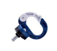 Gancio for motocicletta, gancio for casco, gancio in lega di alluminio, supporto for gancio, compatibile con accessori for moto, scooter, bici da cross, quad(Blue)