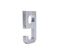 Gancio for motocicletta, portabici elettrico, borsa da appendere, gancio for manubrio in lega di alluminio resistente, compatibile con scooter elettrico(Silvery)