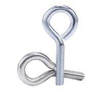 Gancio for occhiello di capra zincato, vite for occhiello di pecora M3-M12 in acciaio inossidabile 304(M10x20(1pcs) zinc)