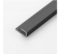 Gancio for quadri da galleria d'arte for soffitto, gancio for esposizione di foto in metallo con cavo metallico, binario for quadri/opere d'arte fatte a mano/disegni(Black,137im)