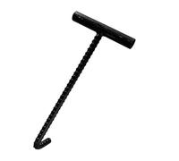 Gancio for tombino for impieghi gravosi, attrezzo di sollevamento for gancio for tombino in acciaio spesso 10 mm for un facile accesso, attrezzo di sollevamento e trazione(50cm)
