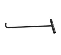 Gancio for tombino sagomato, sollevatore in acciaio resistente for l'apertura di tombini, versatile strumento di utilità for lo spostamento, sollevamento,for una facile maneggevolezza