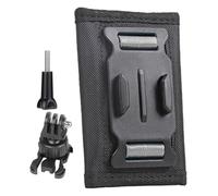 Gancio Fotocamera per Zaino - Aggancio Rapido Montaggio Spalla Zaino,Accessori Borsa Antiscivolo con Supporto Rotante 360° per Ciclismo Escursioni Avventura