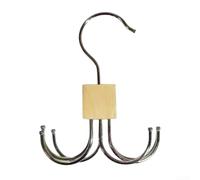 Gancio girevole a sei artigli per riporre in modo efficiente piccoli ingressi e armadi (giallo)