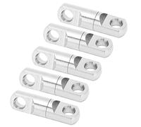 Gancio Girevole da Pesca Durevole in Acciaio Inossidabile Connettore con Cuscinetto Rotante a 360° per Accessori da Pesca Materiale Colore Quantità (7#)