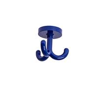 Gancio girevole GedoTec tre volte ganci cappello appendiabiti attaccapanni poliammide plastica girevole - Made in Germany RAL5002 - blau
