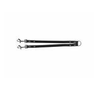 Gancio Guinzaglio 2 Cani Trixie Nero 30 cm S/M