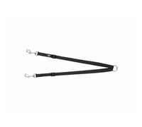 Gancio Guinzaglio 2 Cani Trixie New Premium Nero 40-70 cm XS S M