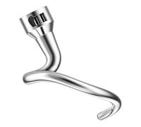 Gancio impastatore, compatibile con KitchenAid, K45DH B26B | Acciaio inox 304 per mixer inclinabili da 4,5-5QT; impasti per pane, pizza e pasta