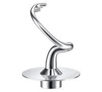 Gancio impastatore spiralato K45DH, compatibile con KitchenAid | Accessorio spiralato in acciaio per impastatrici 4,5-5QT; gancio di ricambio