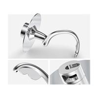 Gancio impastatore spirale, compatibile con Kitchenaid, K45 K45SS | KN15E1X, KSM75, KSM85PS, KSM88PSQ, KSM90, KSM95, KSM96, KSM97, KSM100