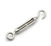 Gancio in acciaio inossidabile, Tendifilo Tenditore Bullone Gancio Vite ad occhiello Tendifune M4/M5/M6/M8/M10(O to C,M4)