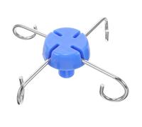 Gancio in Acciaio Inox 13mm per Flebo per Supporto Verticale | Accessorio per Clinica e Ospedale, Facile da Installare, Flessibile, Adatto a Supporto con Diametro 13mm