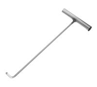 gancio in inox a forma t per tombino