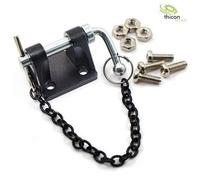 Gancio in metallo con bullone e catena thicon models 20015 1:10 1:14 1 pz