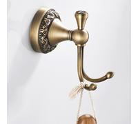 Gancio in ottone chic e funzionale per accessori bagno in stile classico
