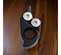 Gancio Ingranaggio Alluminio Nero per Bicicletta Bici Mech Deragliatore Compatib