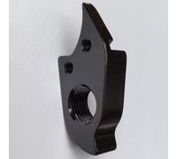 Gancio ingranaggio deragliatore mech bici alluminio nero robusto e leggero