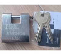 Gancio Lås 530-3 Blocco Lock/Svezia/Alto Sicurezza Lucchetto Con Cilindro DORMA