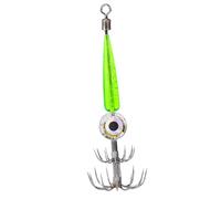 Gancio Luminoso Lampeggiante Ami Modello Luminoso Luce Esca Da Pesca LED Impermeabile Modello Barlume Di Acqua Salata | Kit Di Ami Subacquei per Pesca Mare, Seic