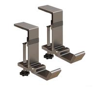 Gancio magnetico da appendere per scrivanie che supporta zaini pesanti e altri oggetti come giacche e ombrelli, aiutando gli studenti a mantenere organizzate le aree di studio (grigio)