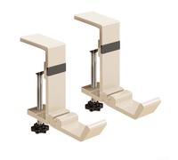 Gancio magnetico da appendere per scrivanie che supporta zaini pesanti e altri oggetti come giacche e ombrelli, aiutando gli studenti a mantenere organizzate le aree di studio (bianco latte)