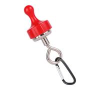 Gancio magnetico per crociera, robusto organizer per carichi pesanti con moschettone, appendiabiti da campeggio, per crociera, camper, cucina, bagno, esterni, barbecue, porta, frigorifero, soffitto