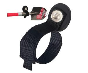 Gancio magnetico robusto - Gancio magnetico da garage utility con striscia in nylon regolabile, strumento di organizzazione del garage per interni | e spazio esterno per organizzare cavi e pl
