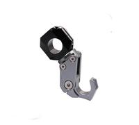 Gancio Manubrio per HON&da ADV350 ADV150 ADV160 ADV 350 150 160 XADV 750 X-ADV Accessori Gancio per Casco Manubrio Portabagagli per Borsa(Grey)