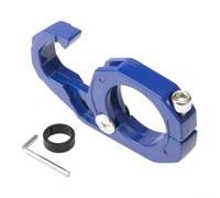Gancio Manubrio per moto per Stili Diversi Argento Gancio Manubrio | Lega alluminio robusta, colore , resistenza usura superiore, montaggio diretto rapido(Blue)