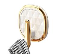 Gancio multifunzionale | Gancio per la doccia per asciugamano adesiva per il duty pesante | Bagni cappotto per porte Hhook Hhook | per porta dietro porta, cucina, camera da letto, bagno