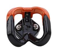Gancio multifunzione for motocicletta a 4 colori, gancio for borsa da viaggio, artiglio for casco, doppio portabottiglie compatibile con accessori(Orange)