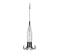 Gancio Ombrello per Design 16 Ganci Acciaio al Carbonio 26cm per Uso Pesca