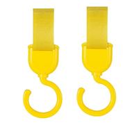 Gancio passeggino - clip per sacchetto passeggino | Appendiabiti a più funzioni | Orso cartone animato Clip per passeggino per mamma portatile e accessori per passeggini per sedia a rotelle, scooter,